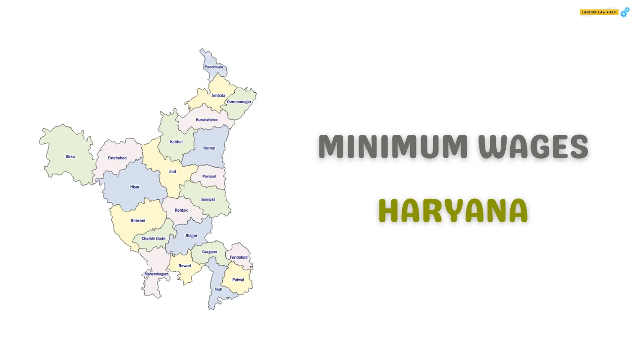 You are currently viewing Haryana Minimum Wages Revised 01 July 2025